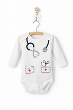 Body Bebe 3-18 luni ,Micutul Doctoras- Bumbac 100%