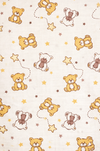 Set 3 Museline 80x80 cm 100% Bumbac