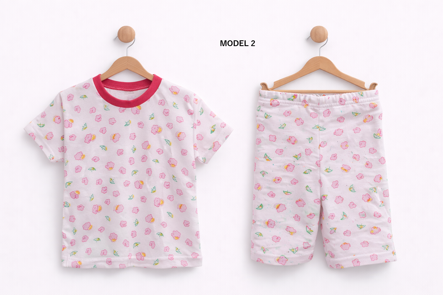 Pijamale de Vara 100%Bumbac -  Fabricat in Romania - 6 luni - 3 ani