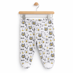 Set 3 Piese Nou Nascuti -Micutul Fermier - Bluzita, Pantaloni, Caciulita 62 cm