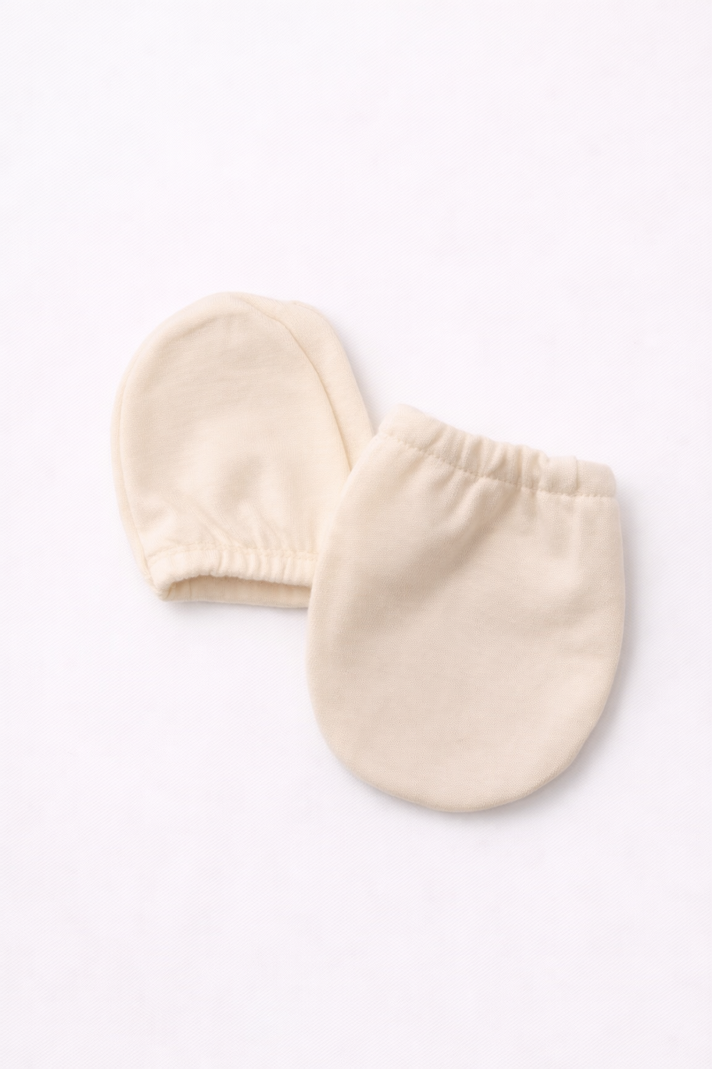 Set 5 piese pentru bebeluși 0-3 luni - 100% Bumbac - croak Crem