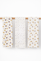 Set 3 Museline 80x80 cm 100% Bumbac