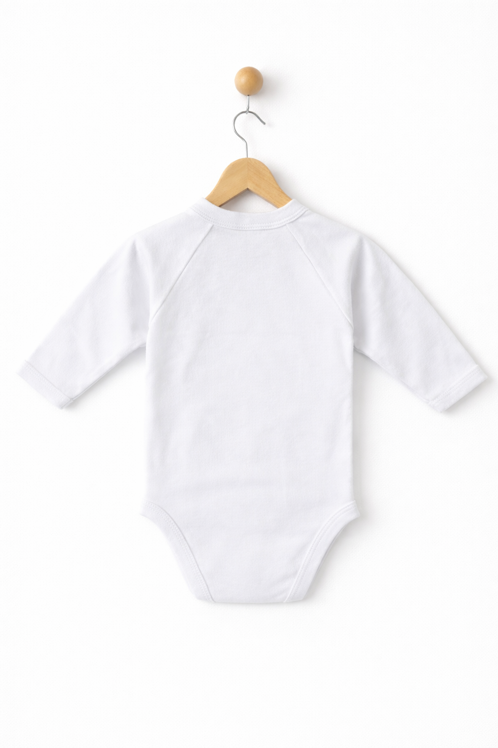 Body ROMANIA Kimono Premium pentru Nou-Născuți - Alb 62 cm -74 cm