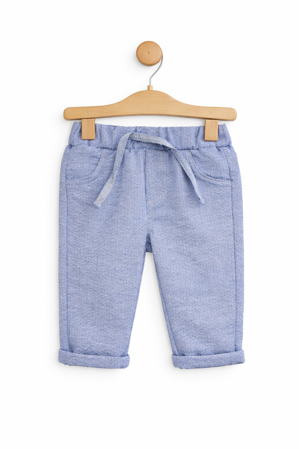 A. Costum Noblesse Baby Blue – Set 5 Piese Băieți Evenimente
