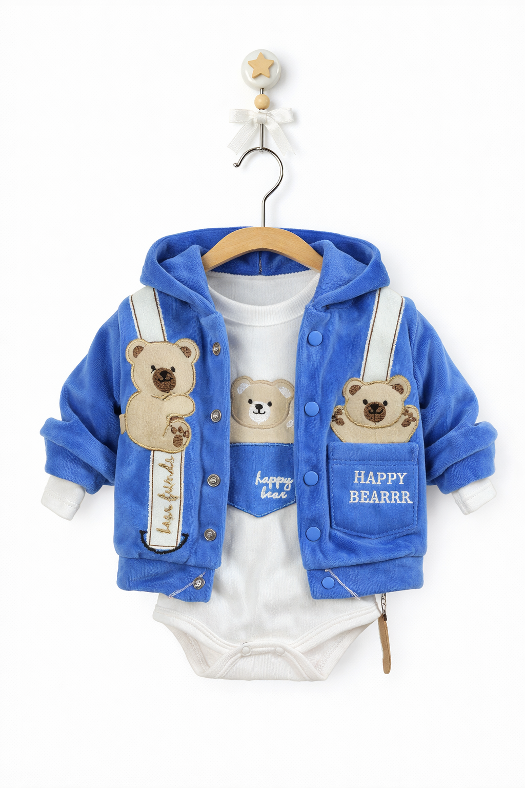 Set 3 piese pentru bebelusi 0-12 luni