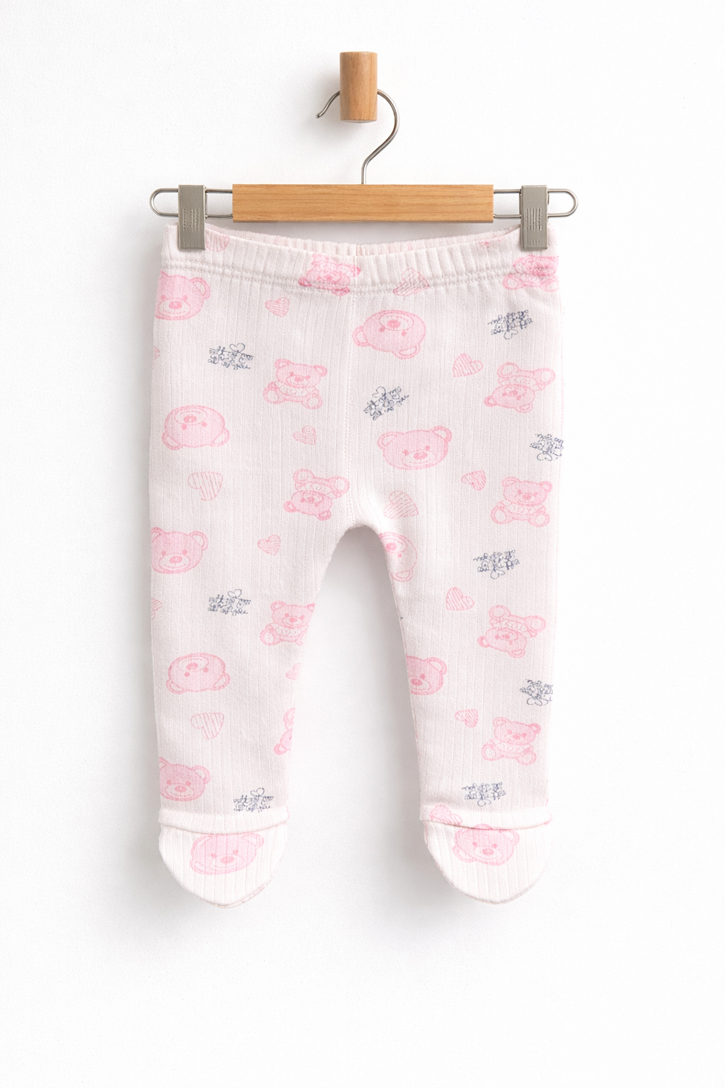 Set 5 Piese Nou Nascuti - Bluzita, Pantaloni, Manusi, Caciulita, Bavetica 50 cm - 62 cm