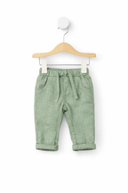 Costum Elegant Nobless - Verde Salvie cu Papion