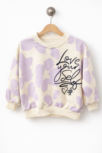 A. Set 2 piese Trening Fetițe “Love Yourself” – Lila