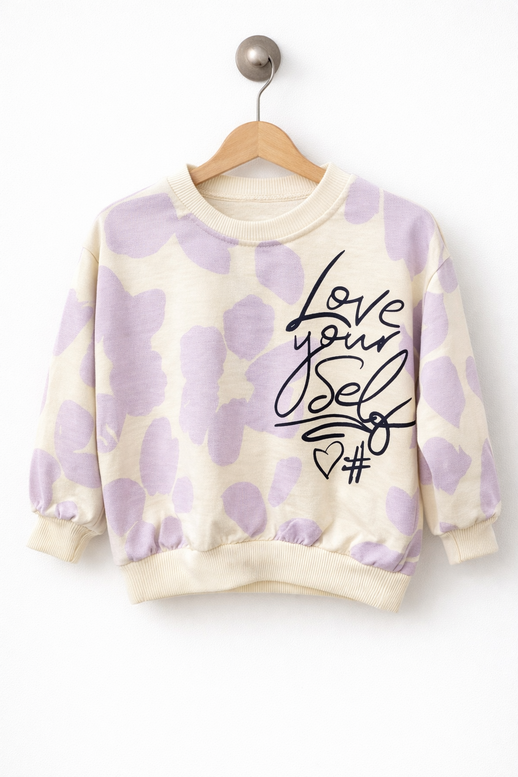 A. Set 2 piese Trening Fetițe “Love Yourself” – Lila