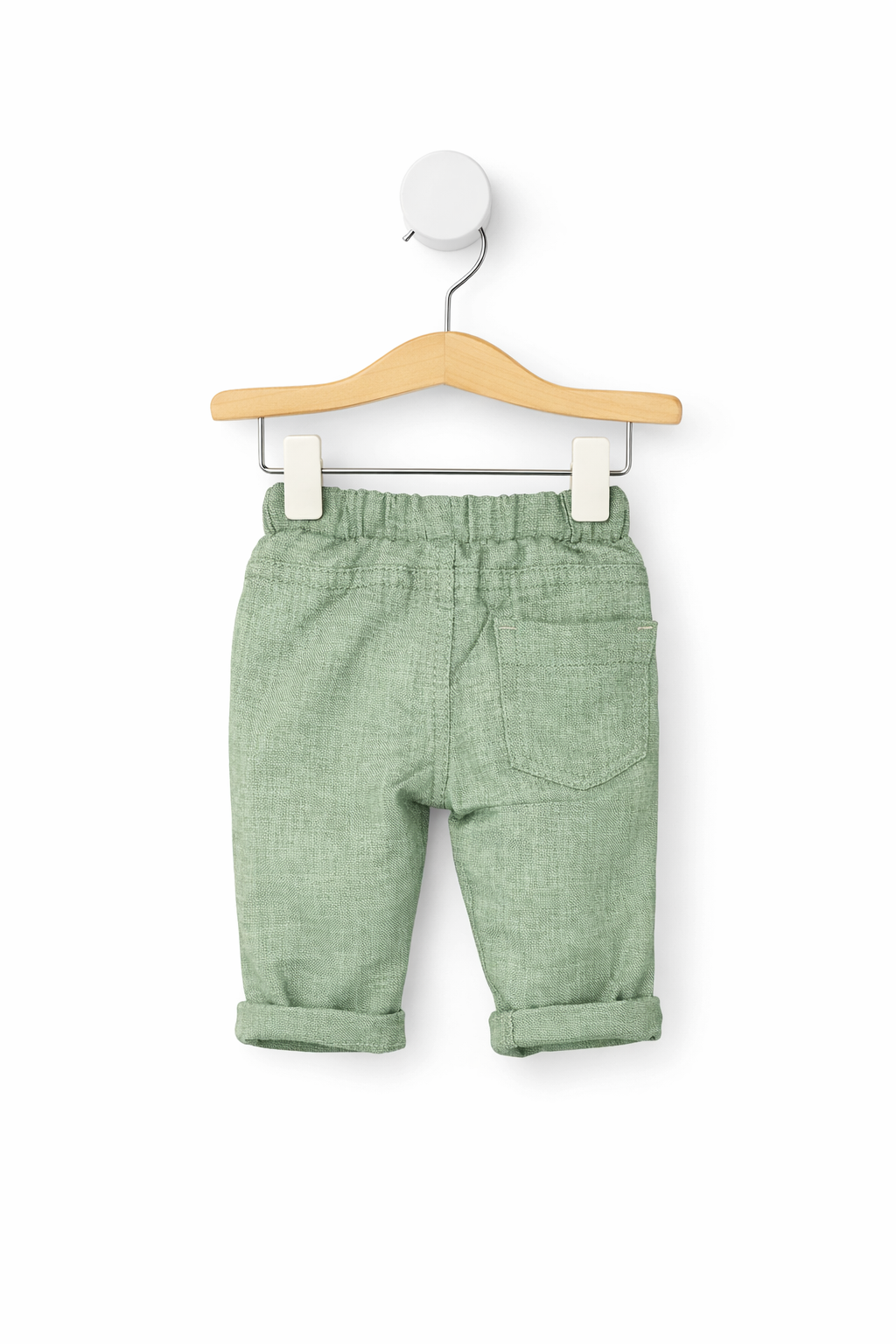 Costum Elegant Nobless - Verde Salvie cu Papion