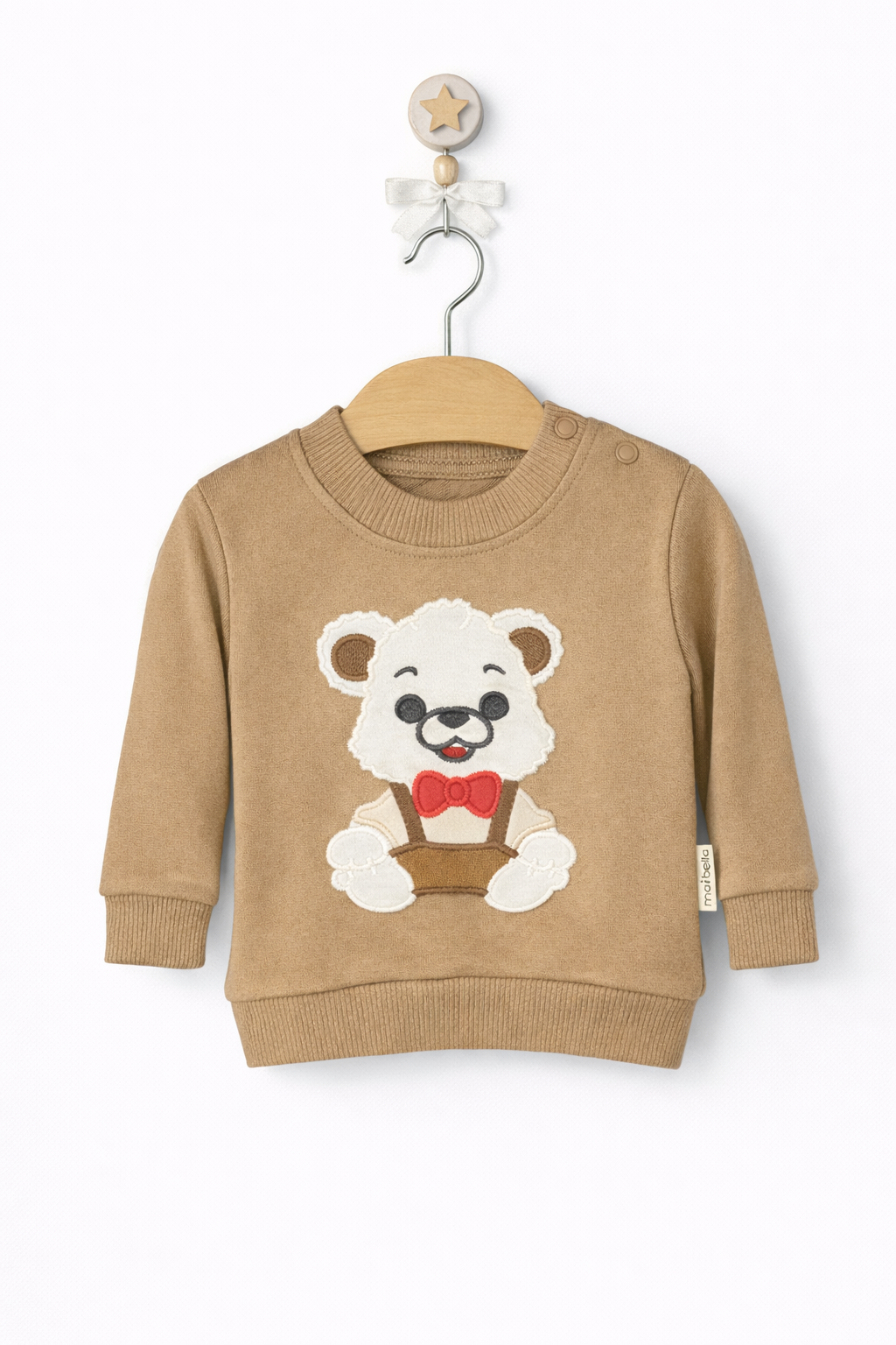 Set 2 piese băieți 1-12 luni– bluză și pantaloni, 100% bumbac