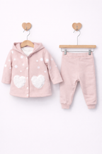 Set 3 piese pentru fetite - fulgi de zapada 6-24 luni