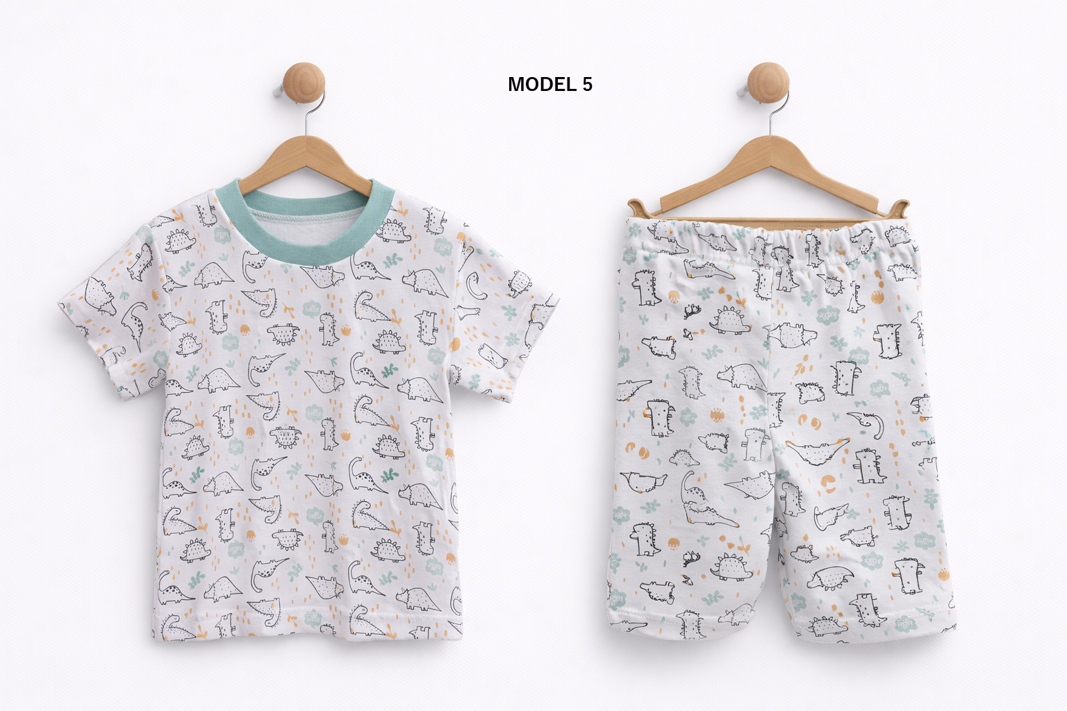 Pijamale de Vara 100%Bumbac -  Fabricat in Romania - 6 luni - 3 ani