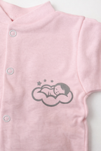 Set Salopetă și Căciuliță Unisex - Multicolor Bebe Nuage - 62 cm