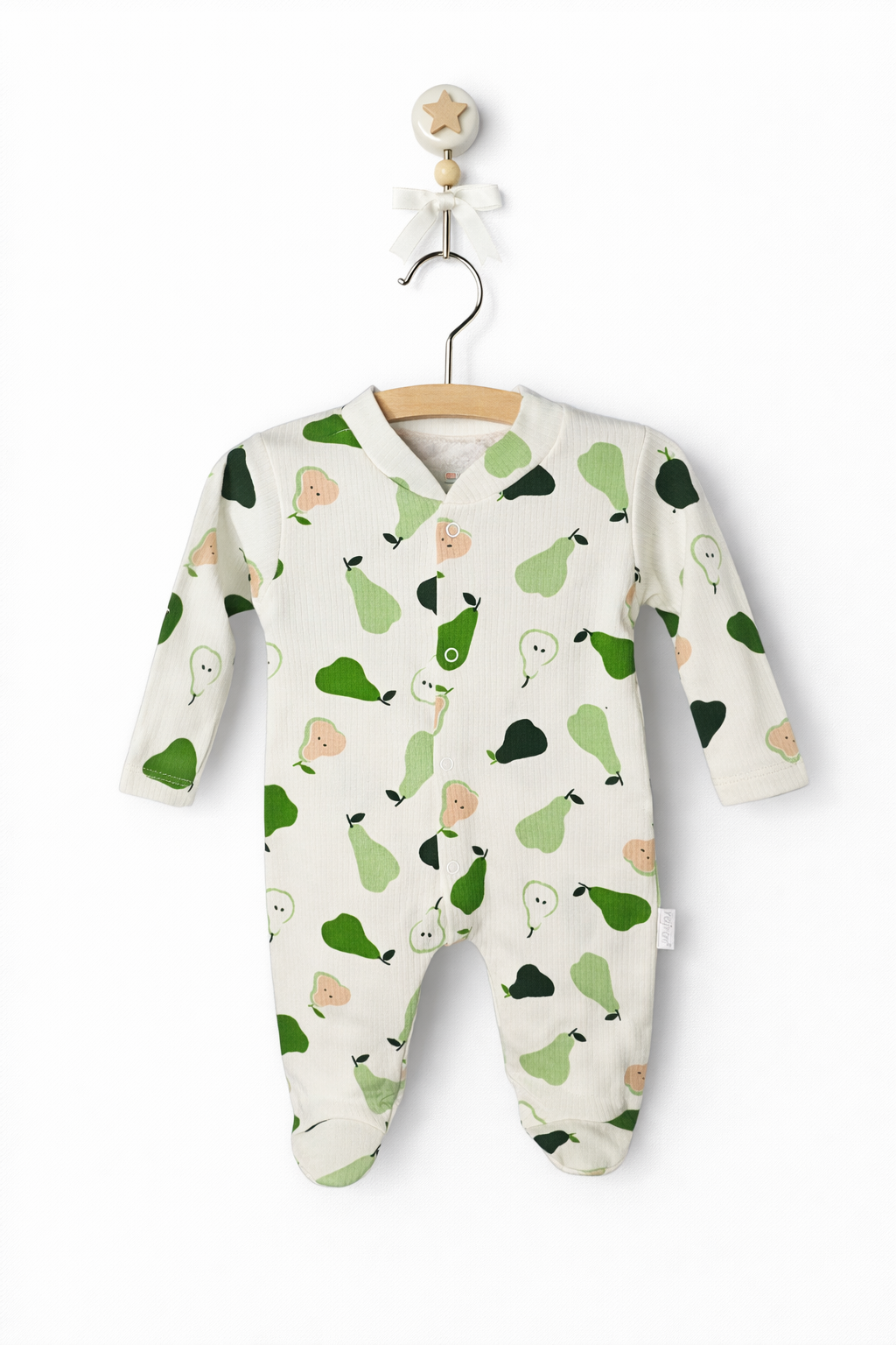 Salopetă Bebe 1-9 luni, cu Pere - Bumbac 100%