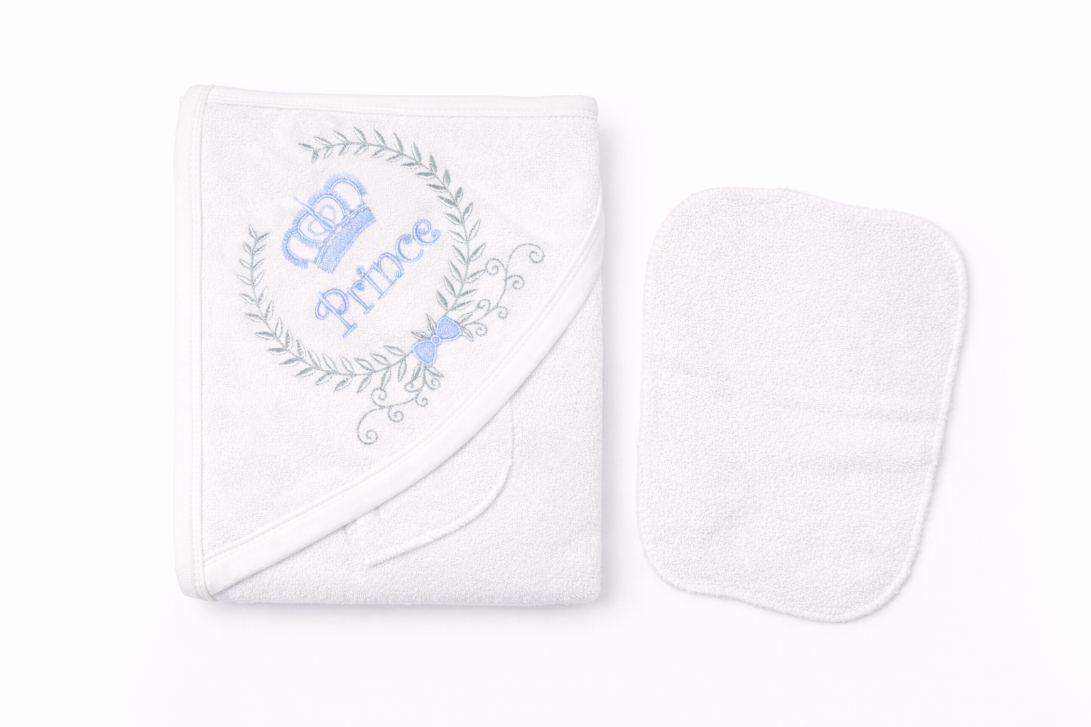 Set Prosop de Baie cu Glugă pentru Copii - Prince