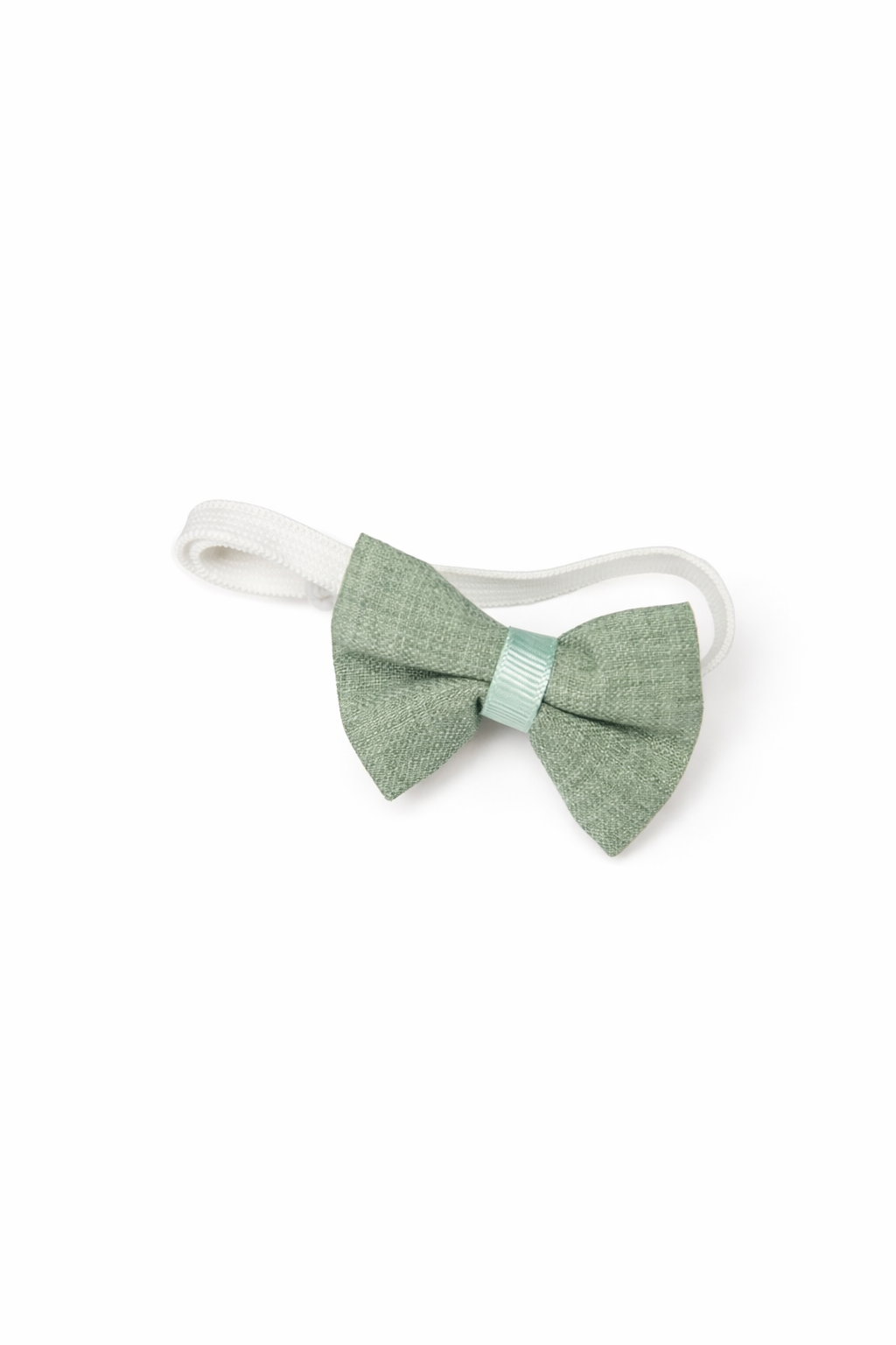 Costum Elegant Nobless - Verde Salvie cu Papion