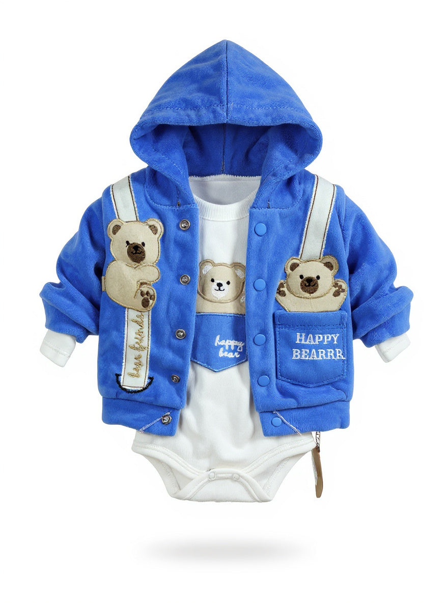 Set 3 piese pentru bebelusi 0-12 luni