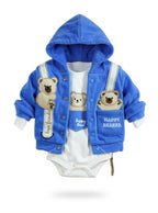 Set 3 piese pentru bebelusi 0-12 luni